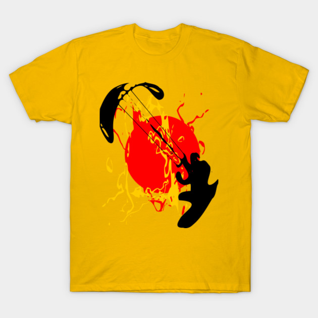 Kitesurfing Kite TShirt TeePublic